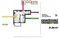 2 room apartment  Smolice, Poland