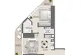 1 room apartment 59 m² Dubai, United Arab Emirates