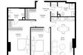 Appartement 2 chambres 86 m² Moscou, Russie