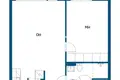 Apartamento 2 habitaciones 43 m² Tampere sub region, Finlandia
