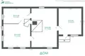3 room house 61 m² Putcynski sielski Saviet, Belarus