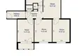 Apartamento 4 habitaciones 82 m² Minsk, Belarús