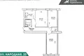 Wohnung 3 zimmer 55 m² Minsk, Belarus