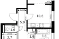 Wohnung 3 zimmer 62 m² Leninsky District, Russland