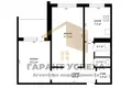 2 room apartment 52 m² Muchaviecki sielski Saviet, Belarus