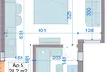 Квартира 1 комната 28 м² Дуррес, Албания