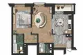 Wohnung 2 zimmer 67 m² Minsk, Belarus