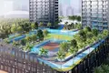 Residential complex Duplex apartments in the new high-rise complex Ananda Residences with a swimming pool and sports grounds, Motor City, Dubai, UAE