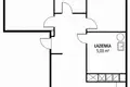 Appartement 4 chambres 63 m² Poznan, Pologne