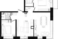 2 bedroom apartment 75 m² Moscow, Russia