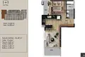 Apartamento 2 habitaciones 65 m² Mezitli, Turquía