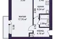 Mieszkanie 1 pokój 32 m² Mińsk, Białoruś