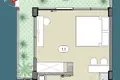 Кондо 1 спальня 28 м² Чангу, Индонезия