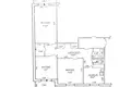 Apartamento 3 habitaciones 71 m² Slutsk, Belarús