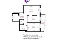 Квартира 2 комнаты 64 м² Минск, Беларусь