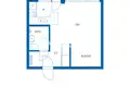 Mieszkanie 1 pokój 28 m² Helsinki sub region, Finlandia
