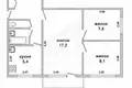 Appartement 3 chambres 49 m² Muchaviecki sielski Saviet, Bélarus