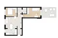 Wohnung 3 zimmer 68 m² Wola Podlezna, Polen
