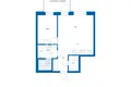 Appartement 2 chambres 45 m² Rovaniemi sub region, Finlande