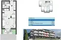Квартира 1 спальня 31 м² Кумбор, Черногория