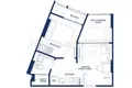 Квартира 1 спальня 34 м² Ви Чит, Таиланд