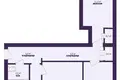 3 room apartment 55 m² Salihorsk, Belarus