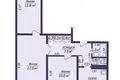 Apartamento 3 habitaciones 62 m² Saligorsk, Belarús