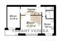 2 room apartment 54 m² Brest, Belarus