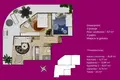 Apartamento 3 habitaciones 57 m² Poznan, Polonia