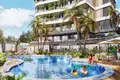 Kompleks mieszkalny New residential complex with a swimming pool, a lounge area and around-the-clock security, Oba, Alanya, Turkey