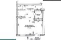 Квартира 1 комната 43 м² Минск, Беларусь
