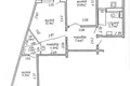 Wohnung 3 zimmer 64 m² Minsk, Belarus