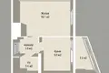 Квартира 1 комната 39 м² Минск, Беларусь