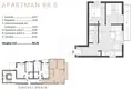 Wohnung 1 zimmer 34 m² Becici, Montenegro