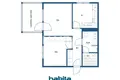 Wohnung 2 zimmer 44 m² Rajaportti, Finnland