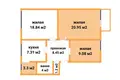 Wohnung 3 zimmer 73 m² Minsk, Belarus