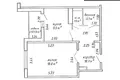 Appartement 1 chambre 45 m² Minsk, Bélarus