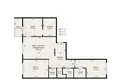 3 bedroom apartment 90 m² Minsk, Belarus