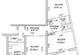 Квартира 3 комнаты 68 м² Минск, Беларусь