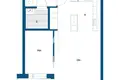 Appartement 1 chambre 44 m² Raahe, Finlande