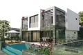 Complexe résidentiel Modern residential complex with a swimming pool near the beach, Bodrum, Turkey