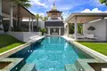Residential complex Beautiful villas with swimming pools and gardens in a prestigious area, Phuket, Thailand