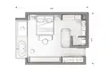 Кондо 1 спальня 37 м² Камала, Таиланд