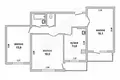 Квартира 3 комнаты 82 м² Мухавецкий сельский Совет, Беларусь