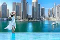 Kompleks mieszkalny New waterfront residence Liv Waterside with swimming pools and a spa center, Dubai Marina, Dubai, UAE