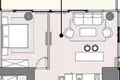 1 room apartment 87 m² Batumi, Georgia