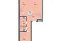 Квартира 2 комнаты 66 м² Минск, Беларусь