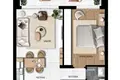 Mieszkanie 1 pokój 36 m² Akrotiri, Cypr