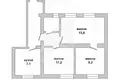 Wohnung 3 zimmer 49 m² Schabinka, Belarus
