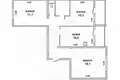 Appartement 3 chambres 67 m² Brest, Bélarus